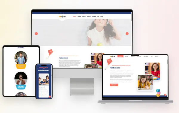 Kreş Anaokulu Website Yazılımı