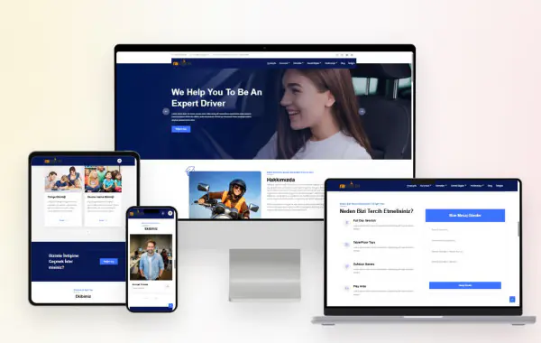 Sürücü Kursu Website Yazlımı v1