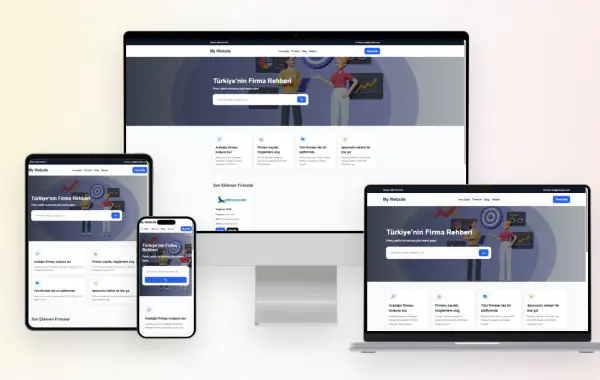 Gelişmiş Firma Rehberi WordPress Teması