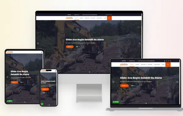 İnşaat & Mimarlık Website Yazılımı v6