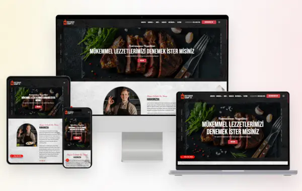 Restoran Website Yazılımı v1