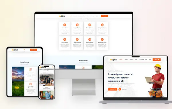Kentsel Dönüşüm Müteahhitlik Website Yazılımı