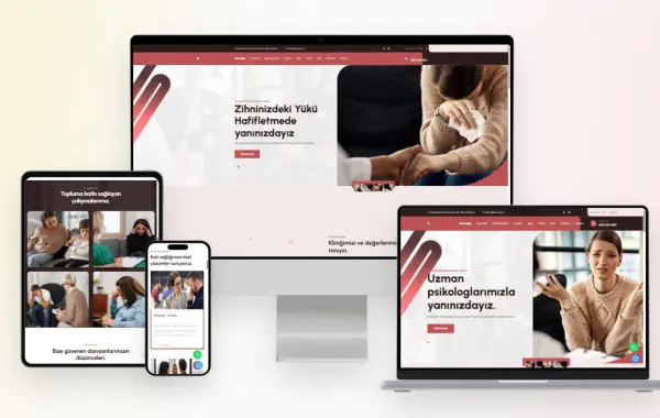 Psikolog & Psikolojik Danışmanlık Website Yazılımı v1