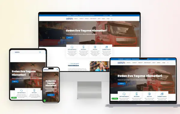 Nakliyat & Lojistik Website Yazılımı v3