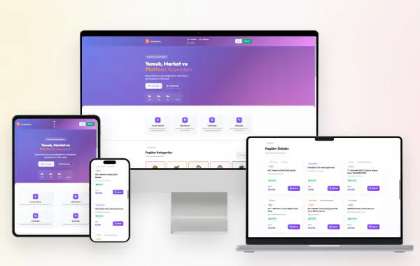 Hesap & Kupon Satış Platformu