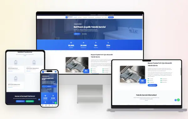 Teknik Servis & Beyaz Eşya Tamir Servisi Yazılımı v1