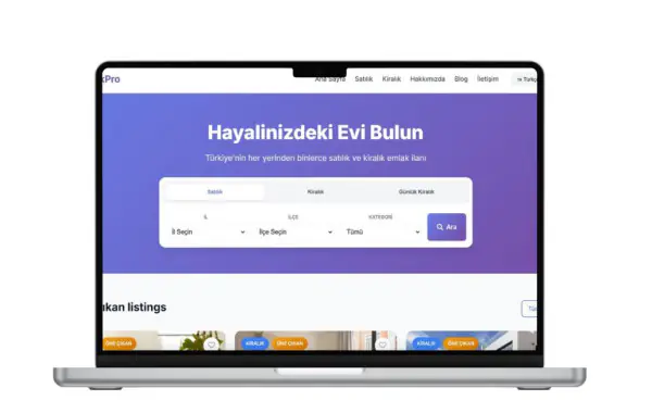 Ra Emlak Profesyonel Emlak Satış & Kiralama Yazılımı