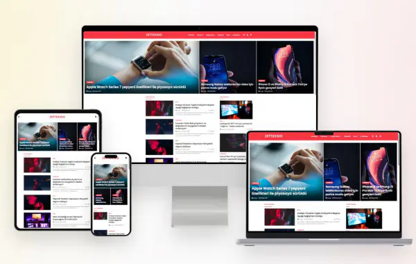 Wordpress Tekonolji Teması Jettekno