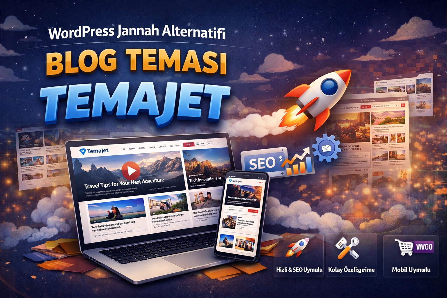 Wordpress Jannah Alternatifi Blog Teması
